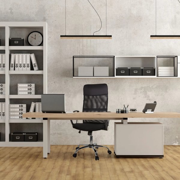 hjh OFFICE Chefsessel PURE NET sw
