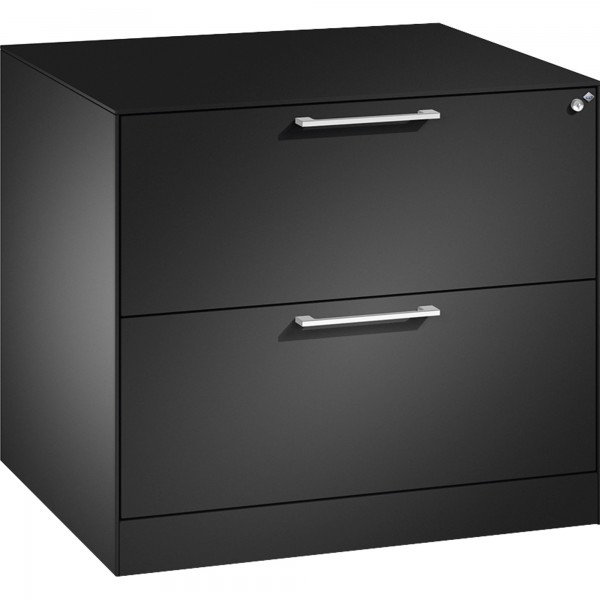 C+P Hängeregistraturschrank Asisto 146273212S10045 A4 2bhg sgr/sgr