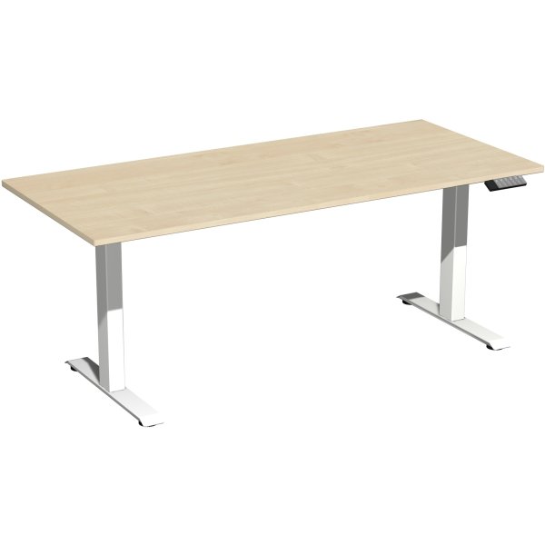 Geramöbel Tisch Elevate Plus 1800x800x630-1280mm ws/ah