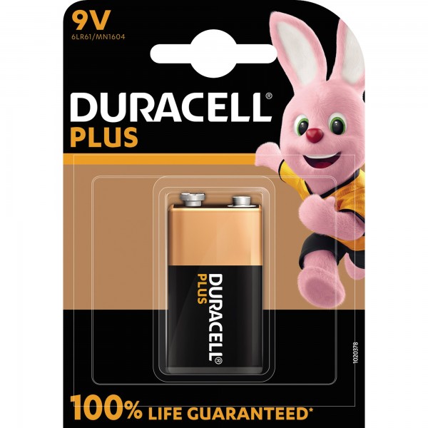 DURACELL Batterie Plus E-Block 6LF22 142190 9V