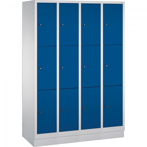 C+P Fächerschrank 8020403S10000 Sockel 12Fächer B1190mm lgr/ebl