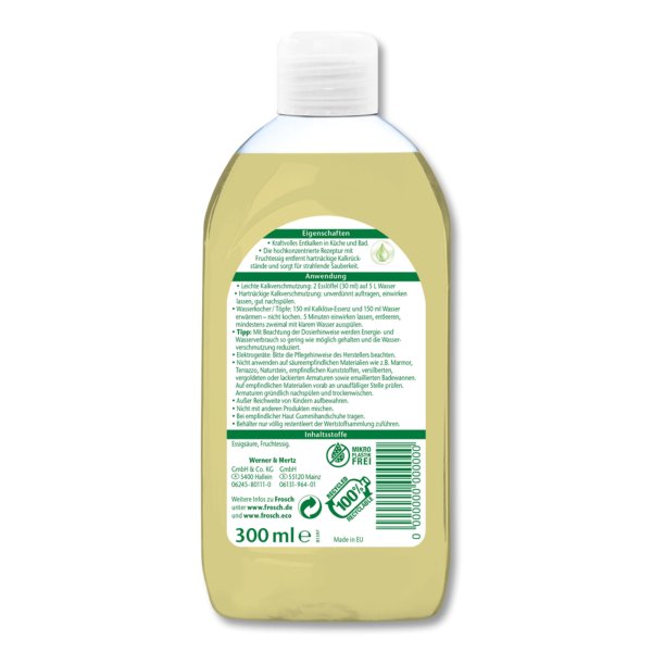 Frosch Kalklöse-Essenz Essig 300ml