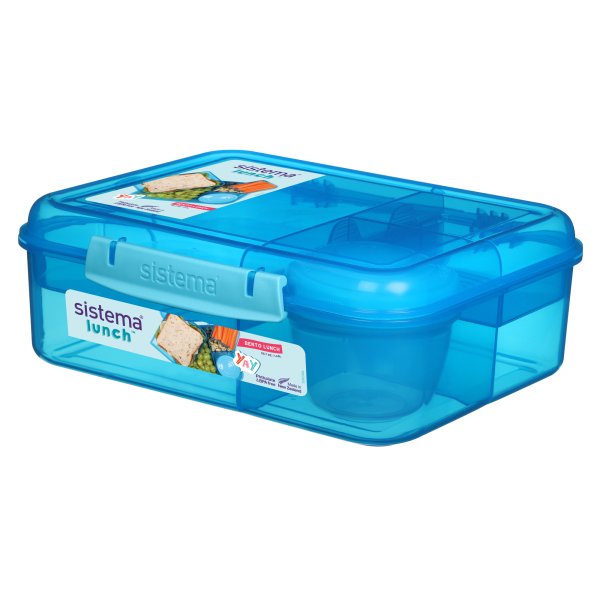 sistema Bento Box 1,65l sort
