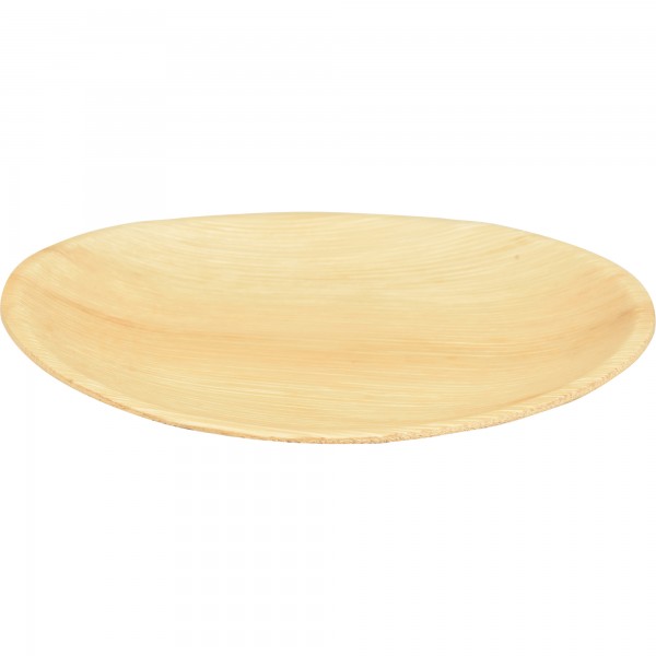 PAPSTAR Teller pure 85503 rund 23cm Holz 25 St./Pack.