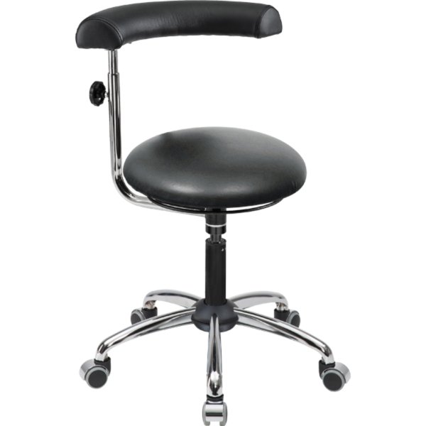 meychair Hocker A20-53-TR- Comfort-KL Rollen Arm sw