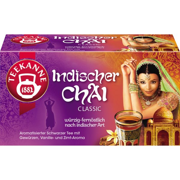 Teekanne Tee 6577 Indischer Chai 20 St./Pack.