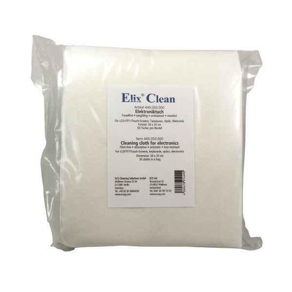 Elix Reinigungstuch ElixClean 449.050.000 34x33cm trocken 50St.