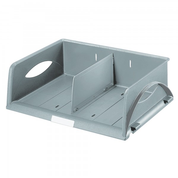 Leitz Briefablage Sorty 52300085 DIN A4/C4 quer PS grau