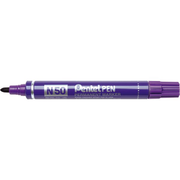 Pentel Permanentmarker N50-VE Einweg 2mm vi