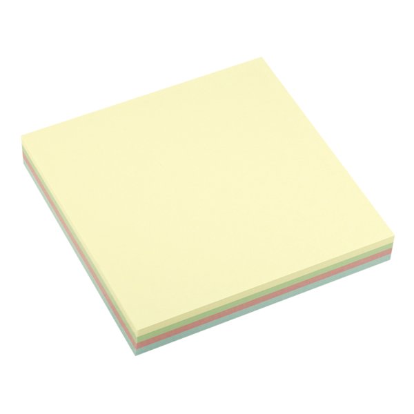 Info Haftnotizblock 75x75mm 100Bl fbg