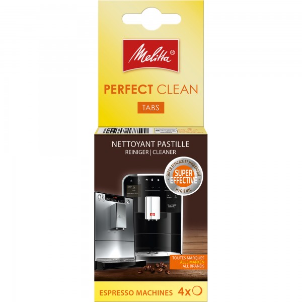 Melitta Reinigungstabletten 178599 für Kaffeeautomaten 4 St./Pack.