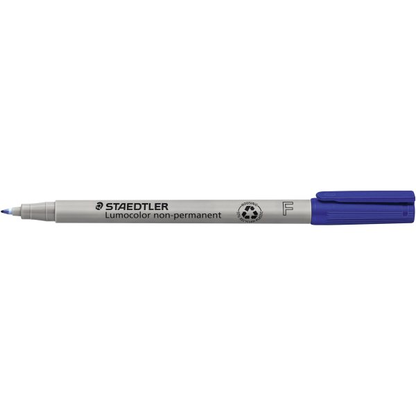 STAEDTLER Folienstift Lumocolor 316-3 0,6mm non-permanent blau