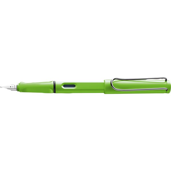 Lamy Füllhalter safari rechts M grün