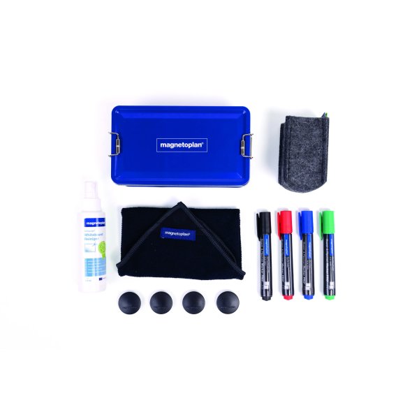 magnetoplan Whiteboardzubehör Premium Kit Metalldose