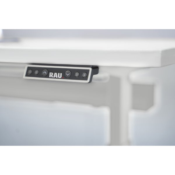 RAU Schreibtisch adlatus 100 2000x800x650-1300 M-Pl lgr