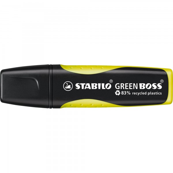 STABILO Textmarker GREEN BOSS 6070/24 2+5mm gelb