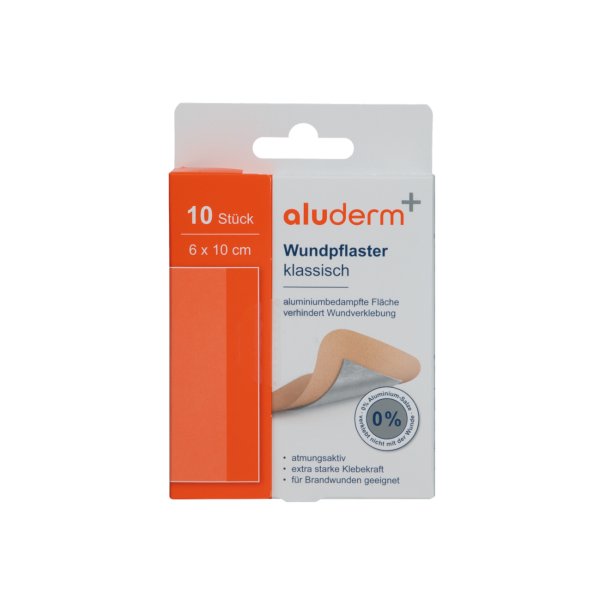 aluderm Wundpflaster klassisch 6x10cm 10St