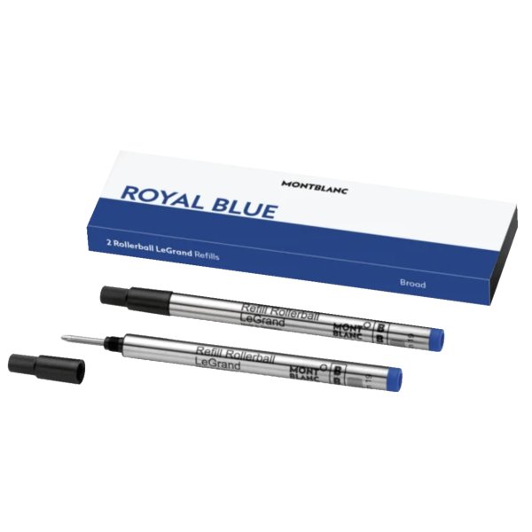 Montblanc Tintenrollermine LeGrand B royal blue 2St