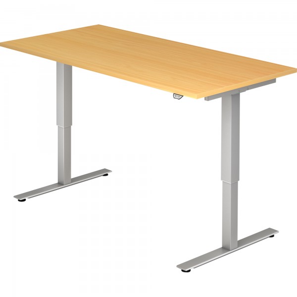 Hammerbacher Schreibtisch VXMST16/6/S 160x80cm buche