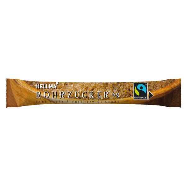 Hellma Zuckersticks FAIRTRADE 60107615 4g 500 St./Pack.