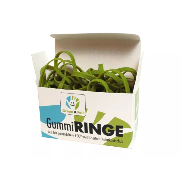 memo Gummiring Green&Fair 140x4mm 120St