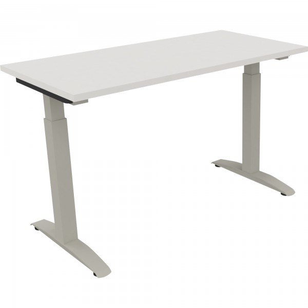 Schreibtisch Kufe Einzels. Quadrat B1200xT600xH650