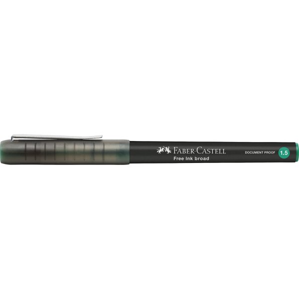 Faber-Castell Tintenroller Free Ink 0,8 gn