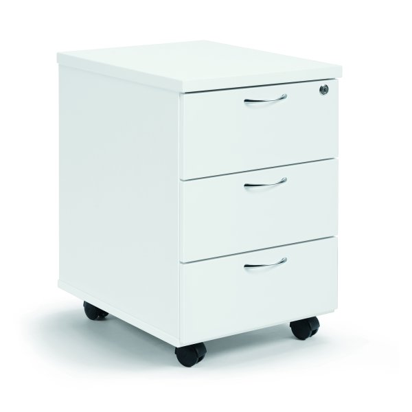 Rollcontainer 3xSchub 58,5x40,7x50cm ws