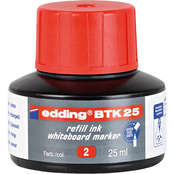 edding Nachfülltusche 4-BTK25002 refill-service 25ml rot