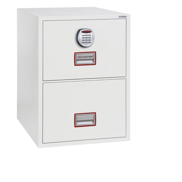 Phoenix Tresor Vertical Fire File FS2252E Elektronikschloss 2Auszüge