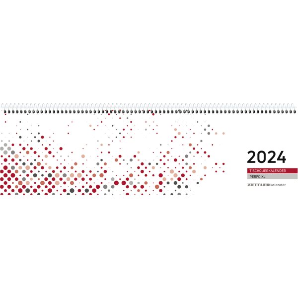 ZETTLER Tischkalender 136-0013 36x10,5cm 1W/2S