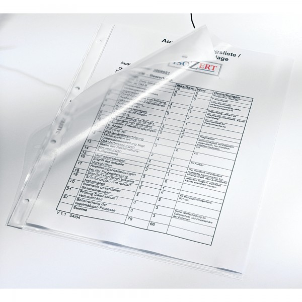Leitz Prospekthülle Premium A4 0,13mm PP tr 100 St./Pa