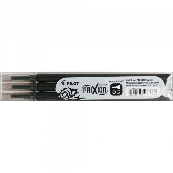 PILOT Tintenrollermine Frixion Point 2265001F sw 3 St./Pack.