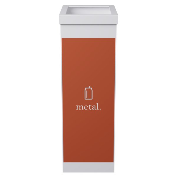 Paperflow Mülltrenner Metall 60l ws
