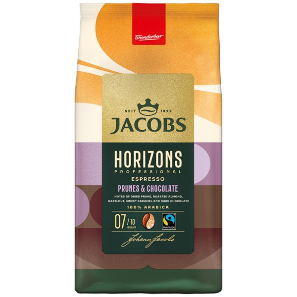Jacobs Horizons Espresso Fairtrade Ganze Bohne 1kg