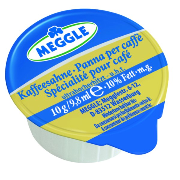 Meggle Kaffeesahne 10Prozent à10g 120St