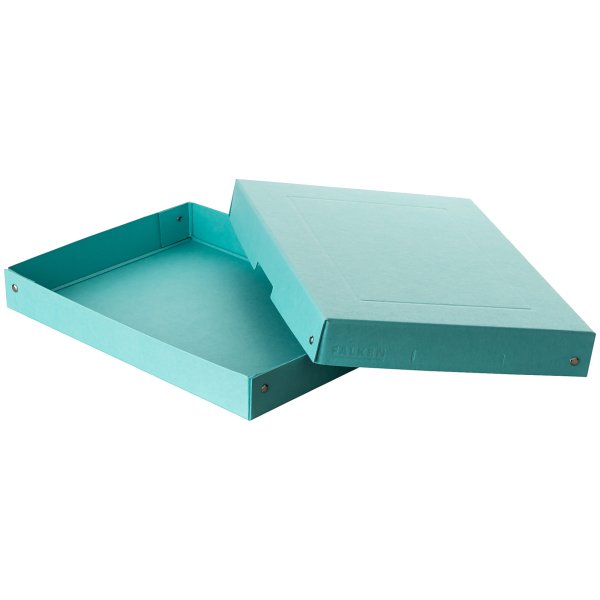 Falken Aufbewahrungsbox PURE Box Pastell A4 40mm azur