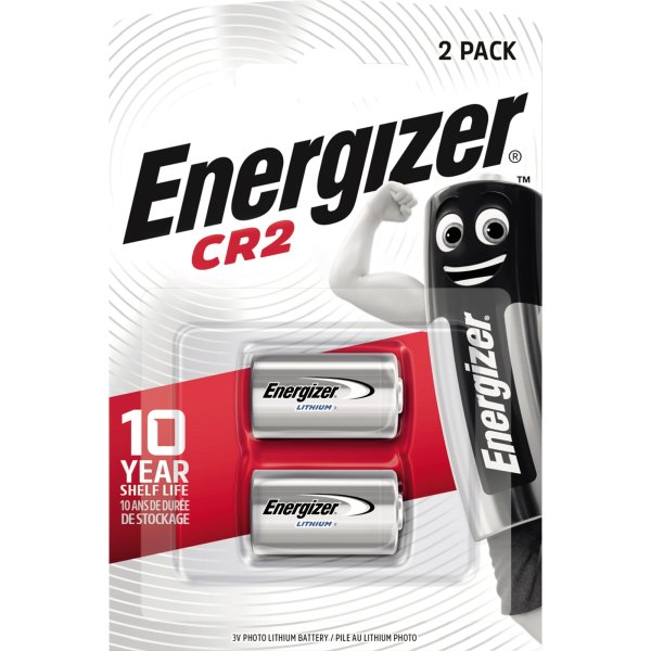 Energizer Fotobatterie CR2 E300783802 Lithium 2 St./Pack.