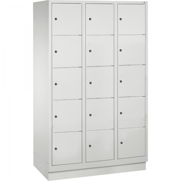 C+P Fächerschrank 8020325S10002 Sockel 15Fächer B1200mm lgr/lgr