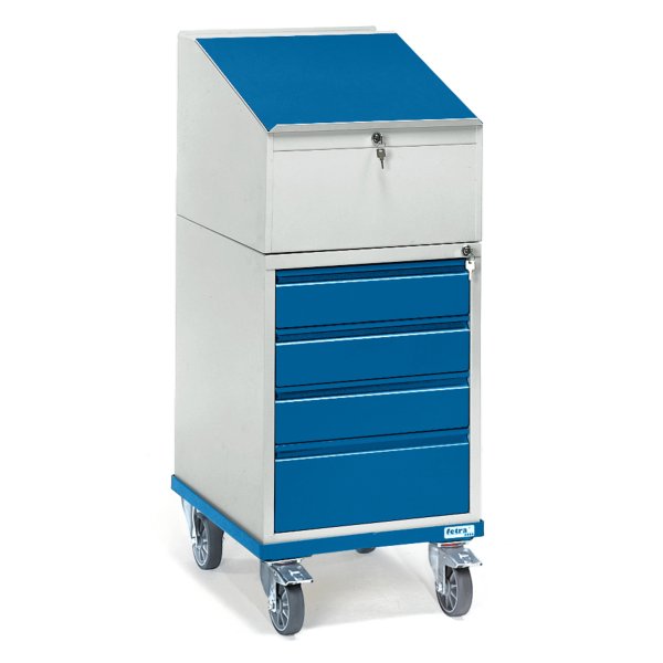fetra Rollpult 4Schubladen 550x650mm