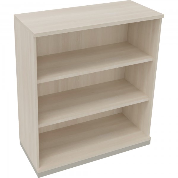 Regal 3OH B1000xT442xH1133mm Silberaluminium/Akazie hell