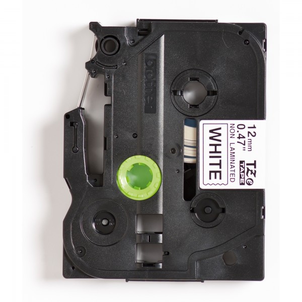 Brother Schriftbandkassette TZEN231 12mmx8m unlaminiert sw auf ws