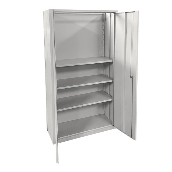 Phoenix Stahlschrank 2Türen 538l Schlüssel gr/gr