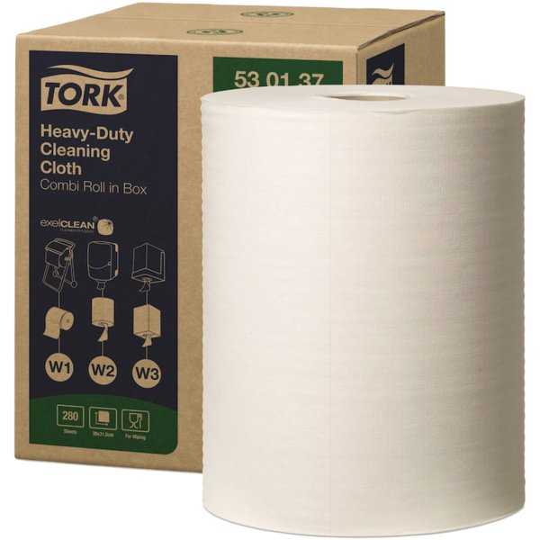 Tork Premium Reinigungstücher 530137 1-lagig 32x38cm weiß