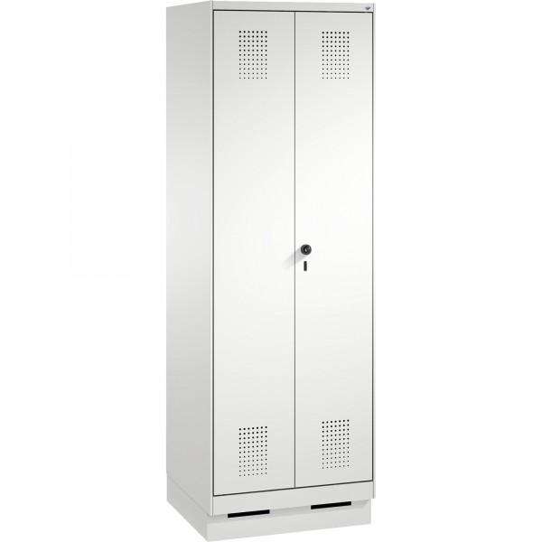 C+P Doppelspind 4902220S10001 Sockel 2Abteile B600mm lgr/lgr