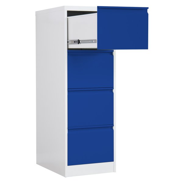 Phoenix Hängeregisturschrank 4Schübe gr/bl