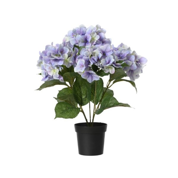 DECORIS Hortensie Kunstpflanze 28x46cm li