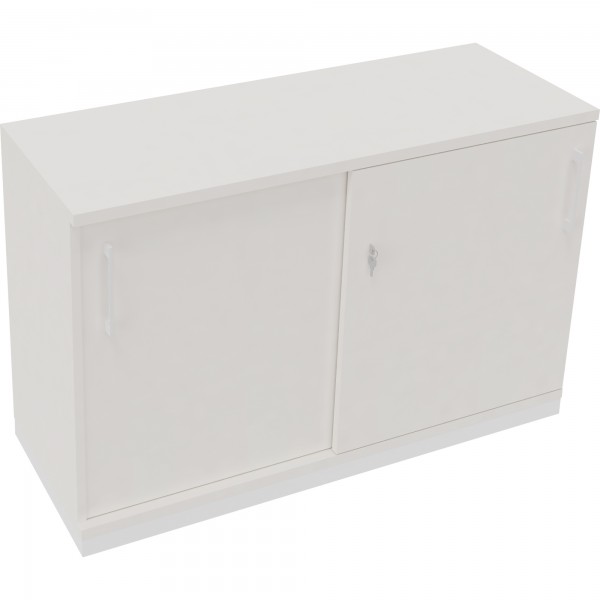Schiebetüren-Schrank 2OH B1200xT442xH781mm ws/Diamant