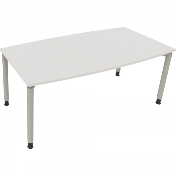 Bespr.ti. Tonneau Vierfuß Rund B1800xT800/900xH680-820 si/Weiß