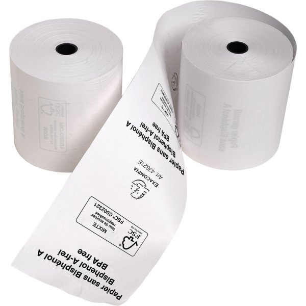 Exacompta Thermorolle 55g 80mmx72m BPA frei bedruckt